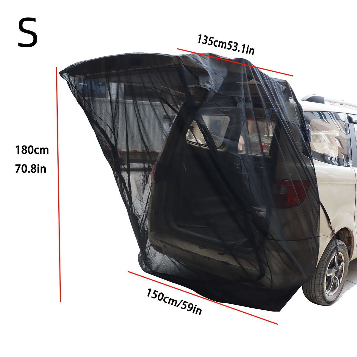 New Car Tailgate Screen Anti-M - Outdoor Camping Ventilator avaliação e preço