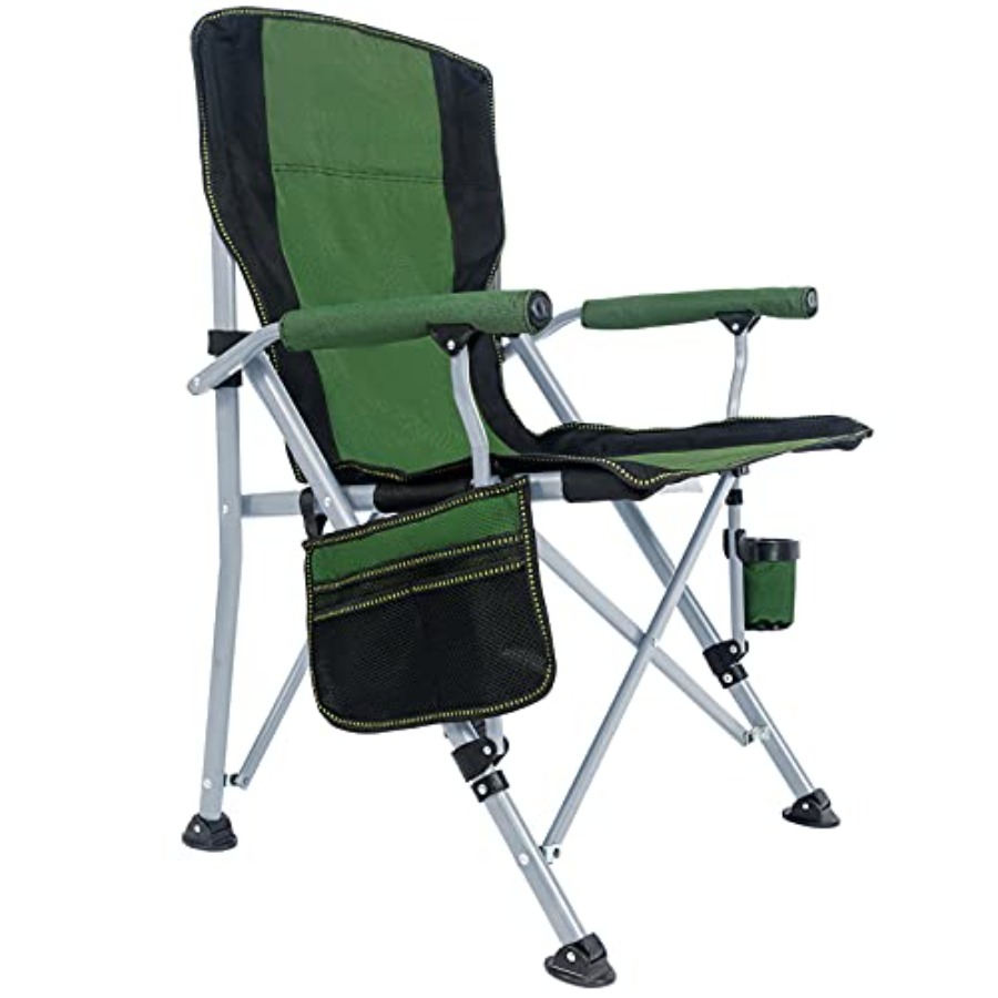 Camping Chair for Adults, Heav - Outdoor Camping Chairs Folding avaliação e preço
