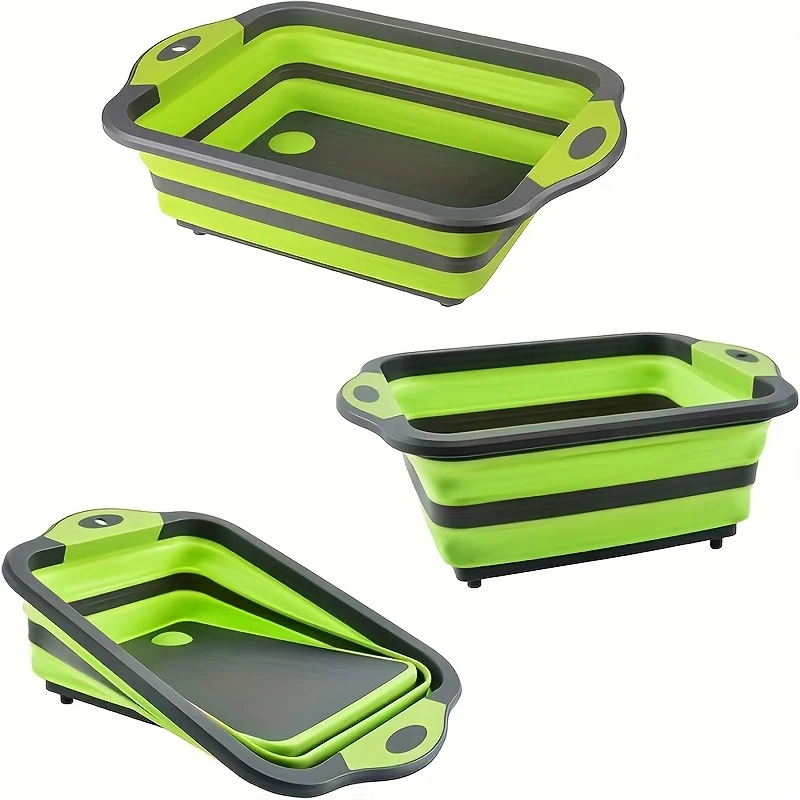 Portable Foldable Water Basin  - Outdoor Camping Sink avaliação e preço