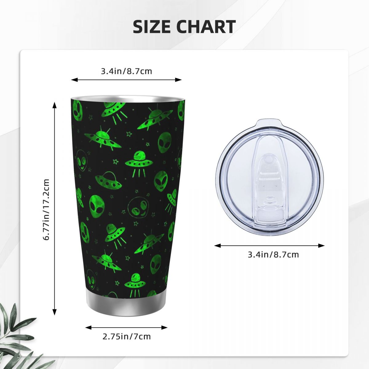Aliens And UFOs Pattern Stainl - Vacuum Insulated Flask avaliação e preço