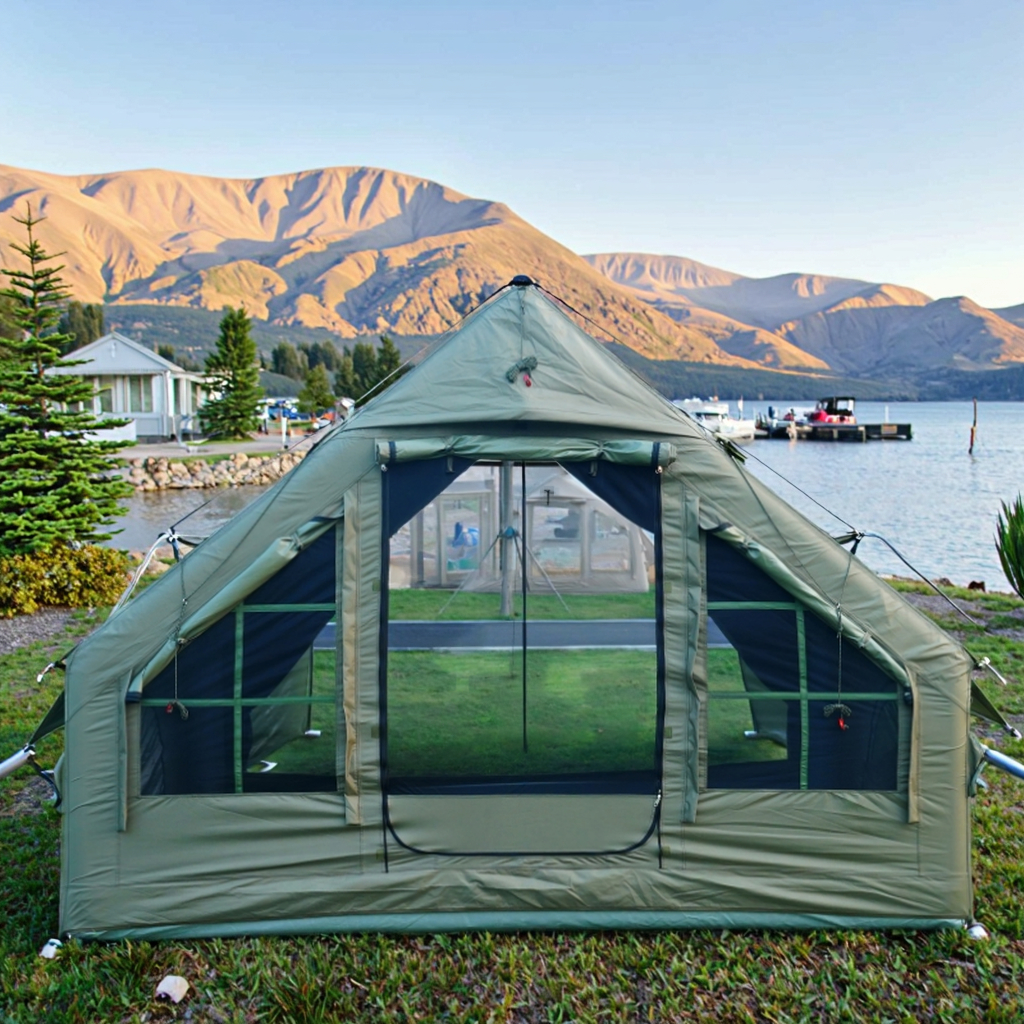 Waterproof Inflatable Air Tent - Outdoor Camping And Glamping avaliação e preço