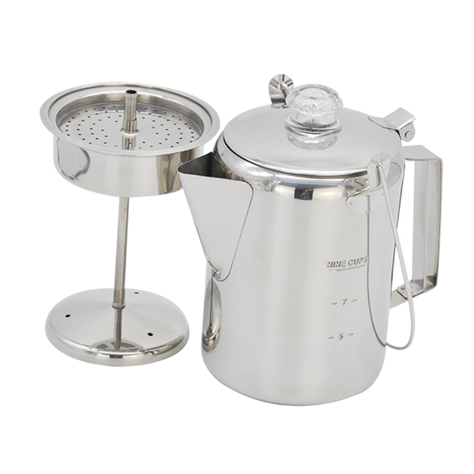 Outdoor Stainless Steel Campin - Camp Percolator Coffee avaliação e preço