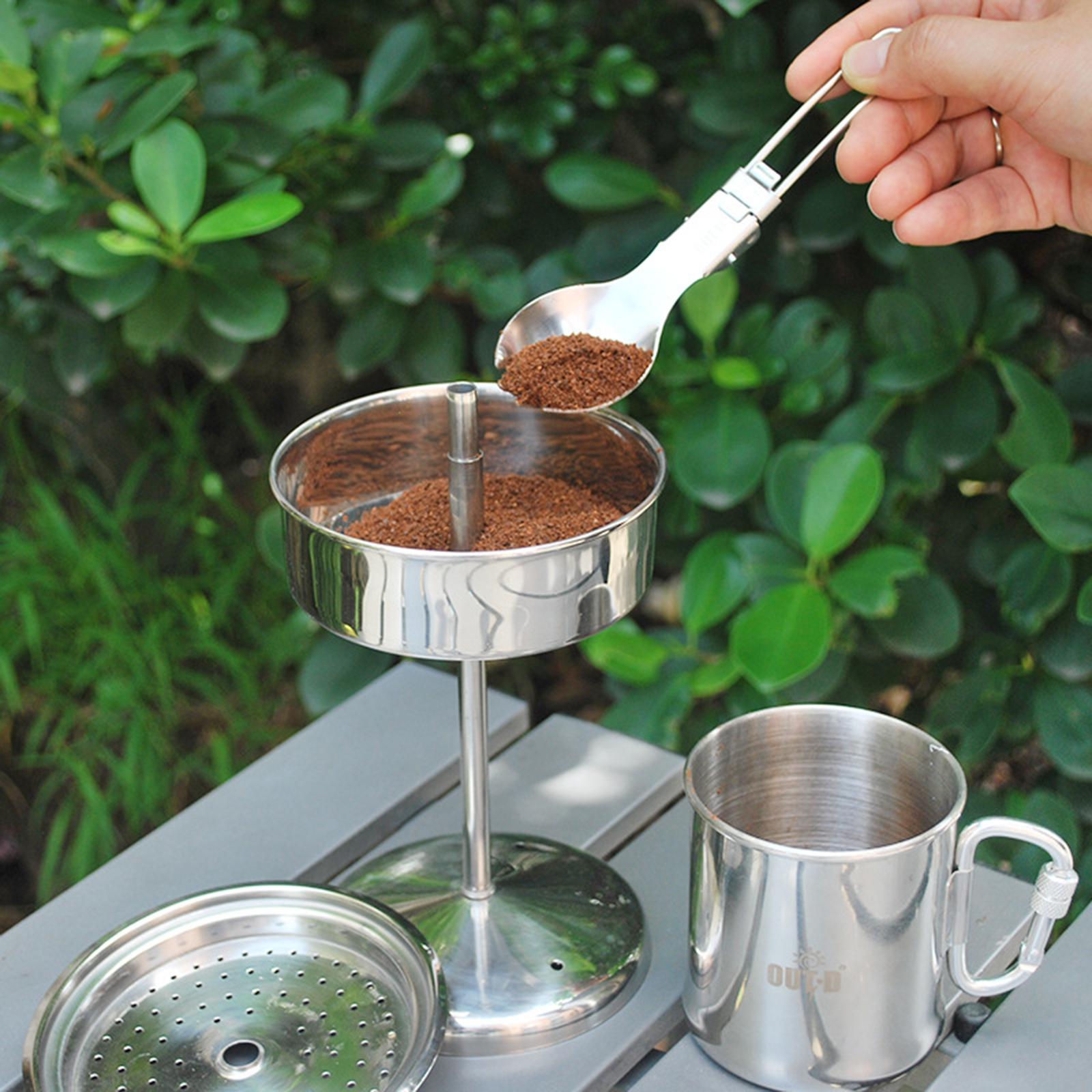 Outdoor Stainless Steel Campin - Camp Percolator Coffee avaliação e preço
