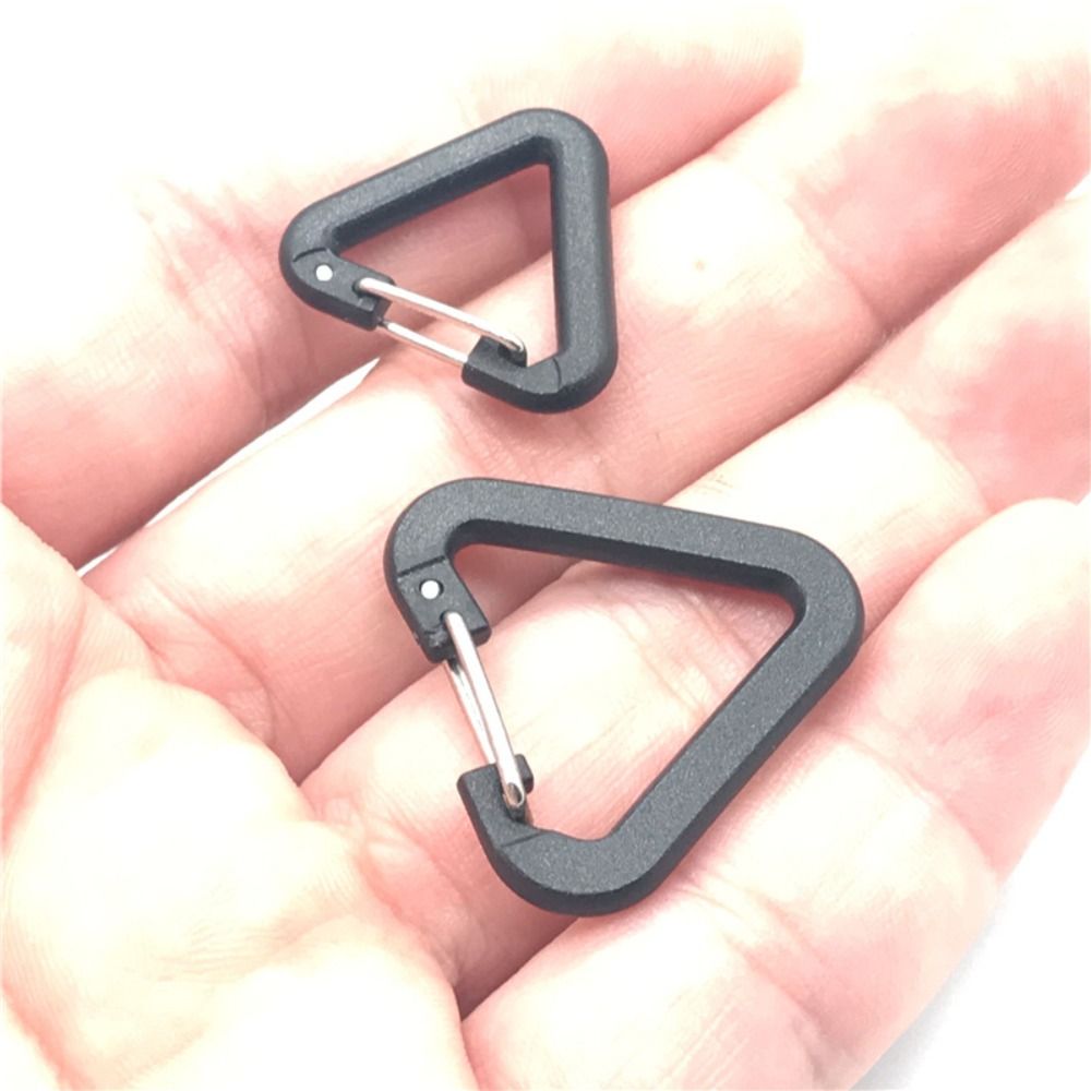 10pcs Plastic Triangle Carabin - Outdoor Camping Kettle avaliação e preço