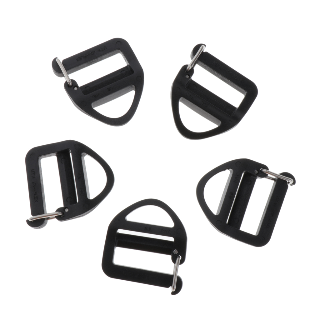 2/5 Pcs Ladder Lock Slider Bac - Camping Outdoor Clothing avaliação e preço