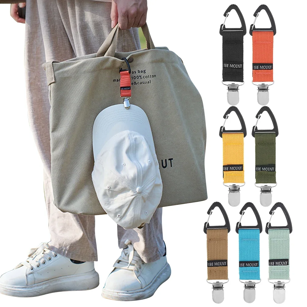 Multifunctional Backpack Clips - Outdoor Camping Hat avaliação e preço
