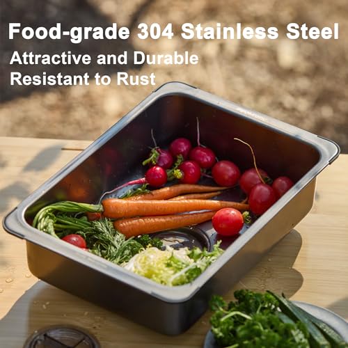 304 Stainless Steel Mini Sink  - Outdoor Camping Sink avaliação e preço