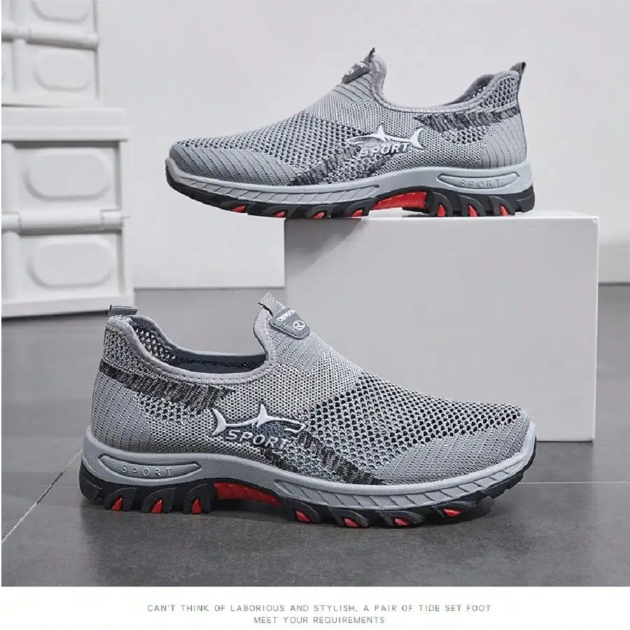 Men's Breathable Slip On Mesh  - Outdoor Activities In Camping avaliação e preço
