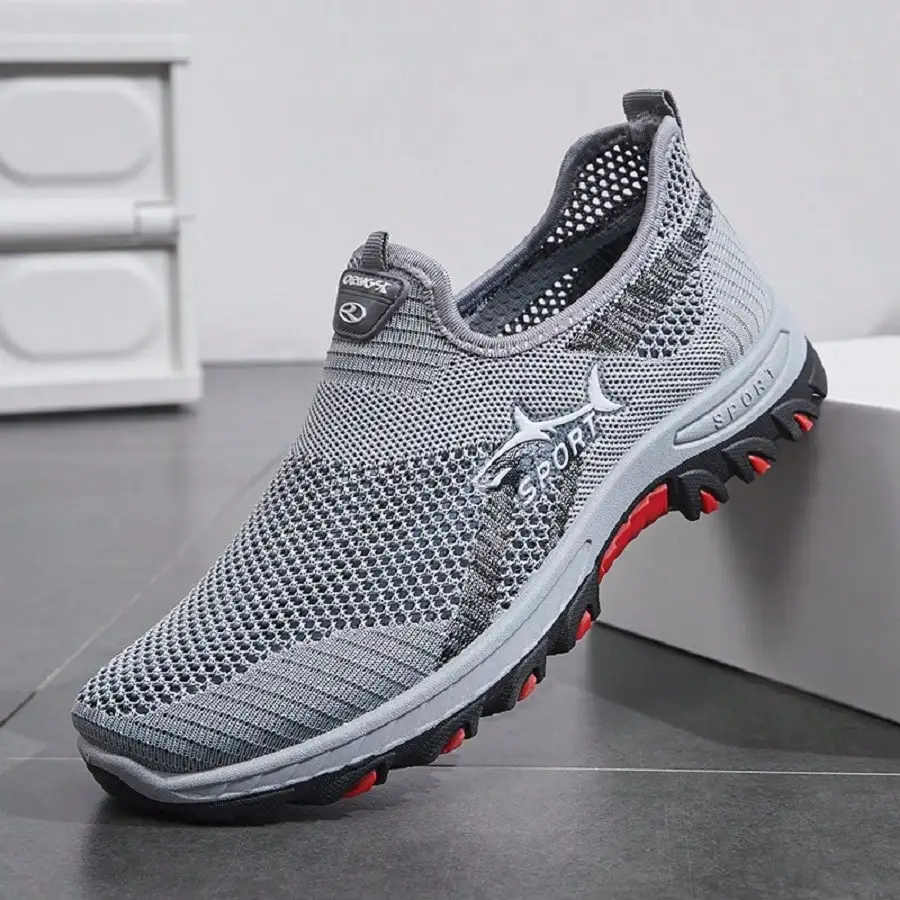 Men's Breathable Slip On Mesh  - Outdoor Activities In Camping avaliação e preço
