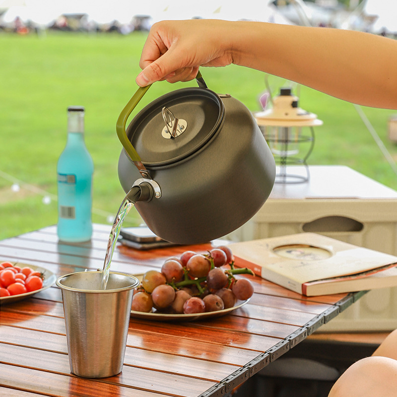 0.8L Outdoor Camping Coffee Po - Outdoor Camping Kettle avaliação e preço