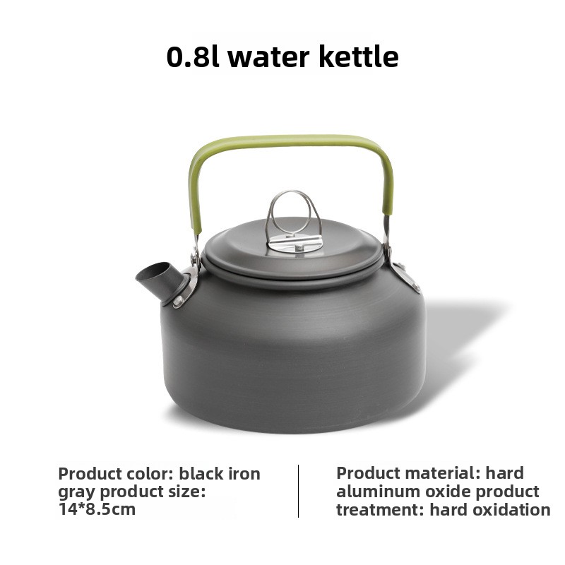 0.8L Outdoor Camping Coffee Po - Outdoor Camping Kettle avaliação e preço