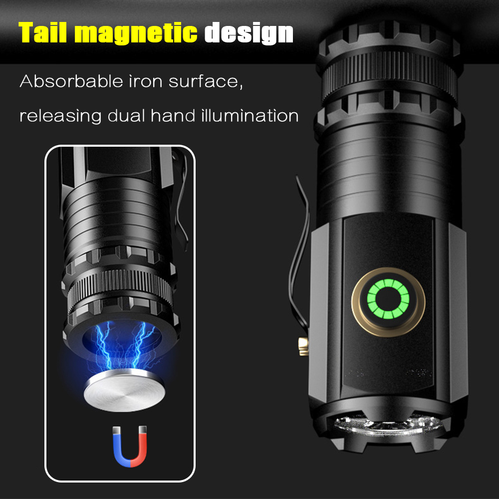 Portable Powerful Mini LED Fla - Outdoor Camping Adventure avaliação e preço
