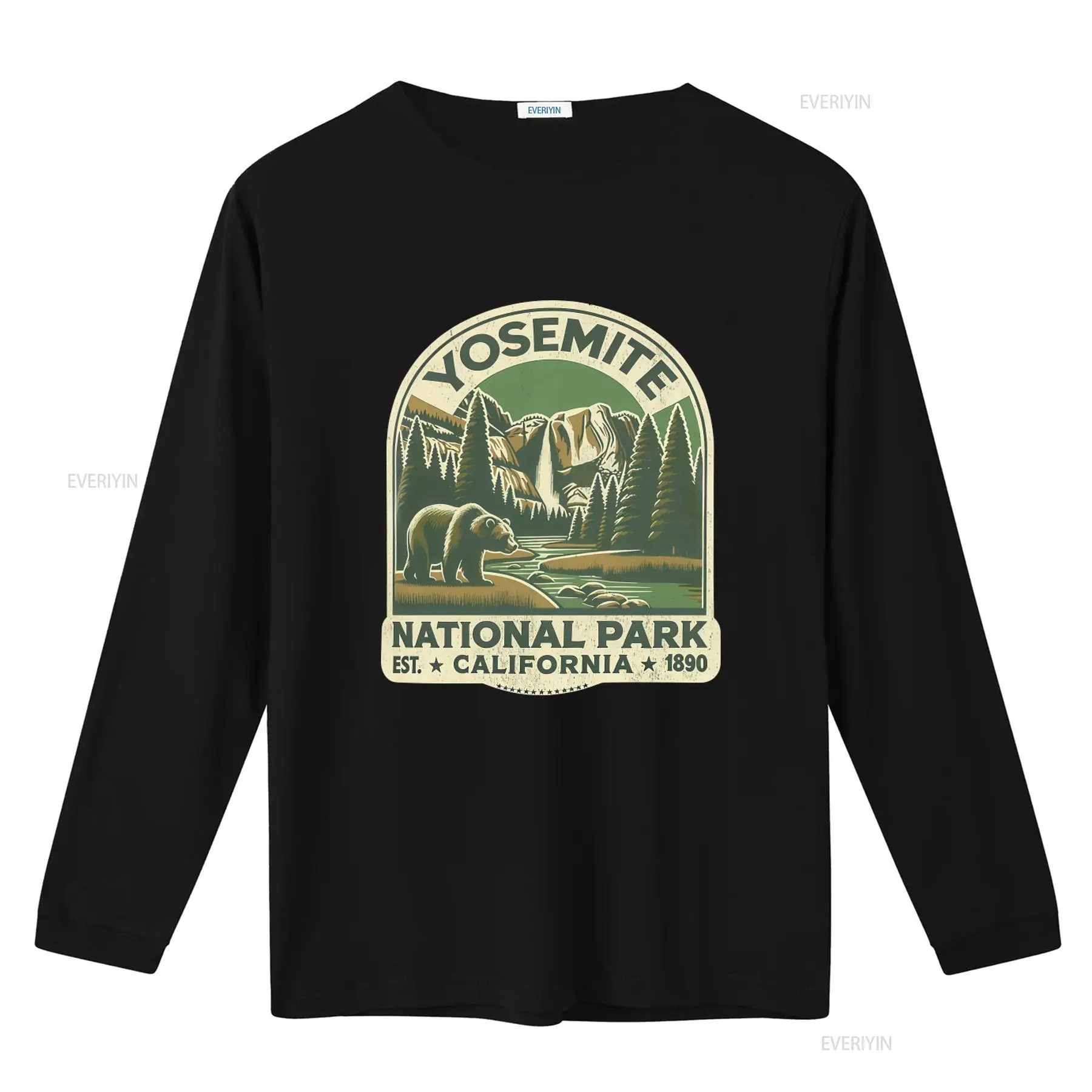 Vintage Yosemite National Park - Camping Outdoor Clothing avaliação e preço