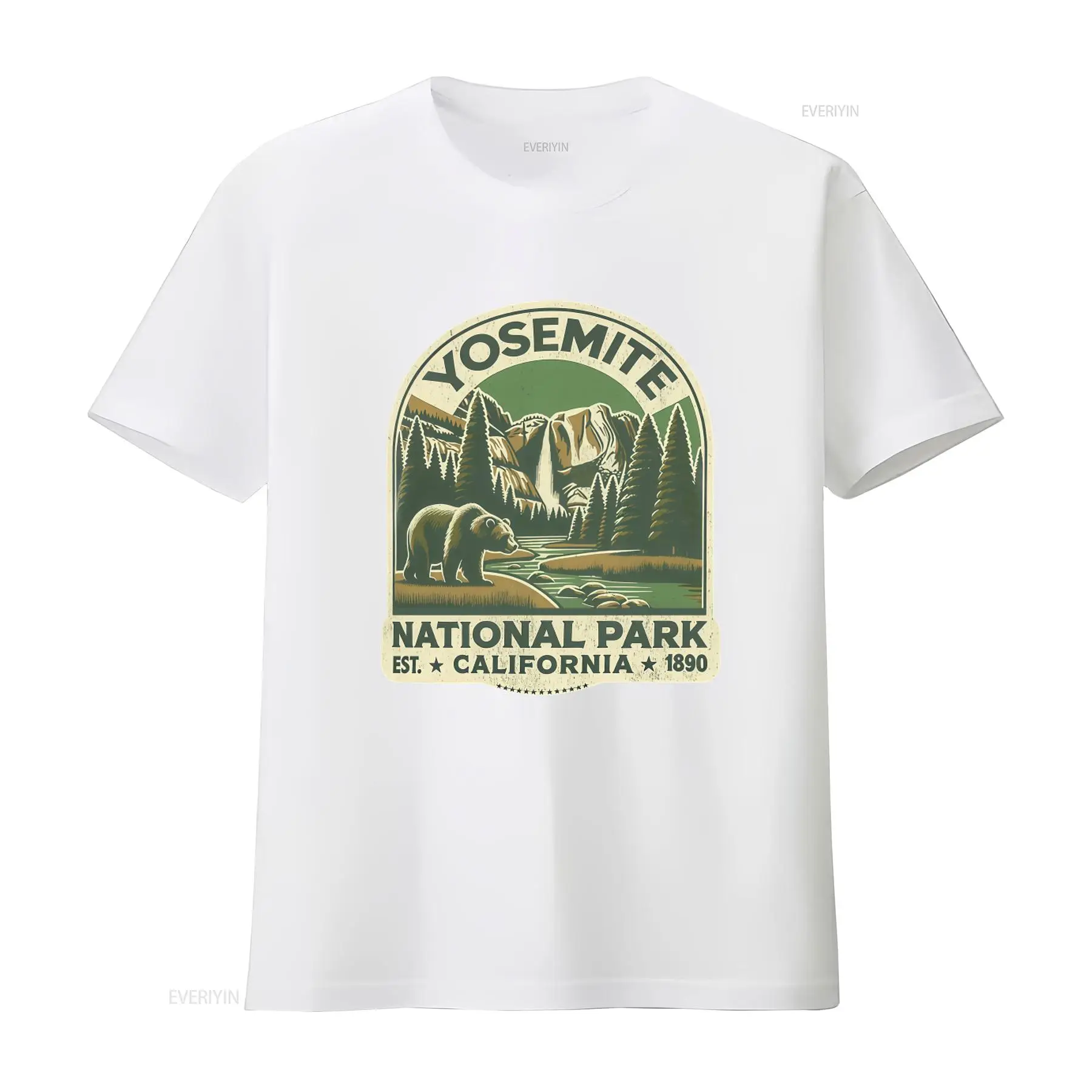 Vintage Yosemite National Park - Camping Outdoor Clothing avaliação e preço