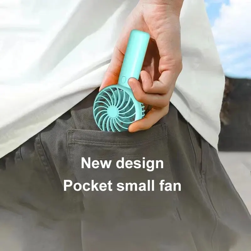 1pc Mini Handheld Fan Cooling  - Outdoor Camping Ventilator avaliação e preço