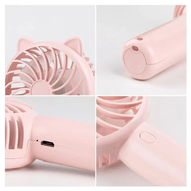 1pc Mini Handheld Fan Cooling  - Outdoor Camping Ventilator avaliação e preço