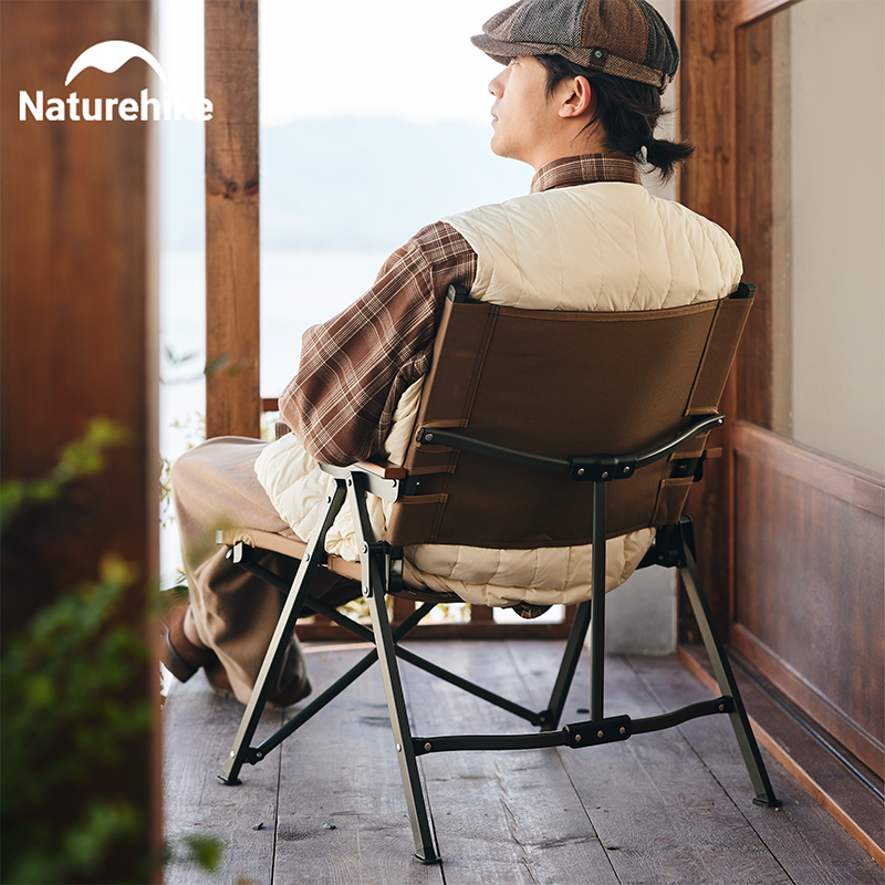 Naturehike 2024 New Camping Ch - Outdoor Camping Chairs Folding avaliação e preço