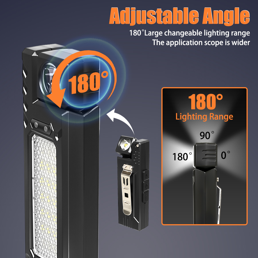 MINI USB Rechargeable LED Flas - Camping Lantern avaliação e preço