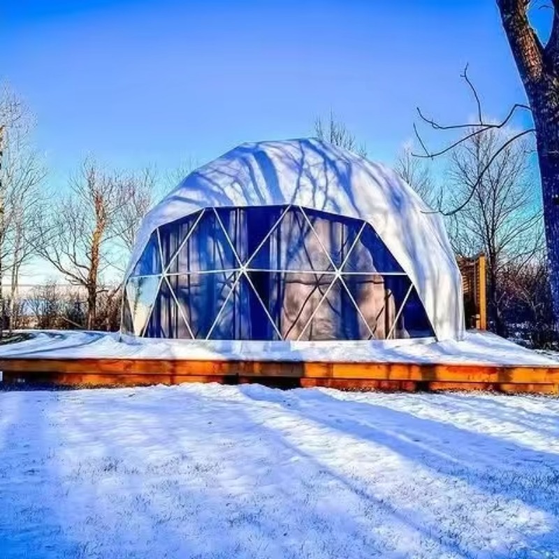 Glamping Dome Tent Outdoor Hot - Outdoor Camping And Glamping avaliação e preço