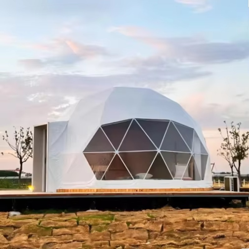 Glamping Dome Tent Outdoor Hot - Outdoor Camping And Glamping avaliação e preço