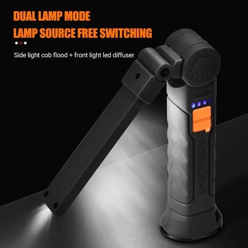 COB LED Folding Flashlight Por - Camping Lantern avaliação e preço