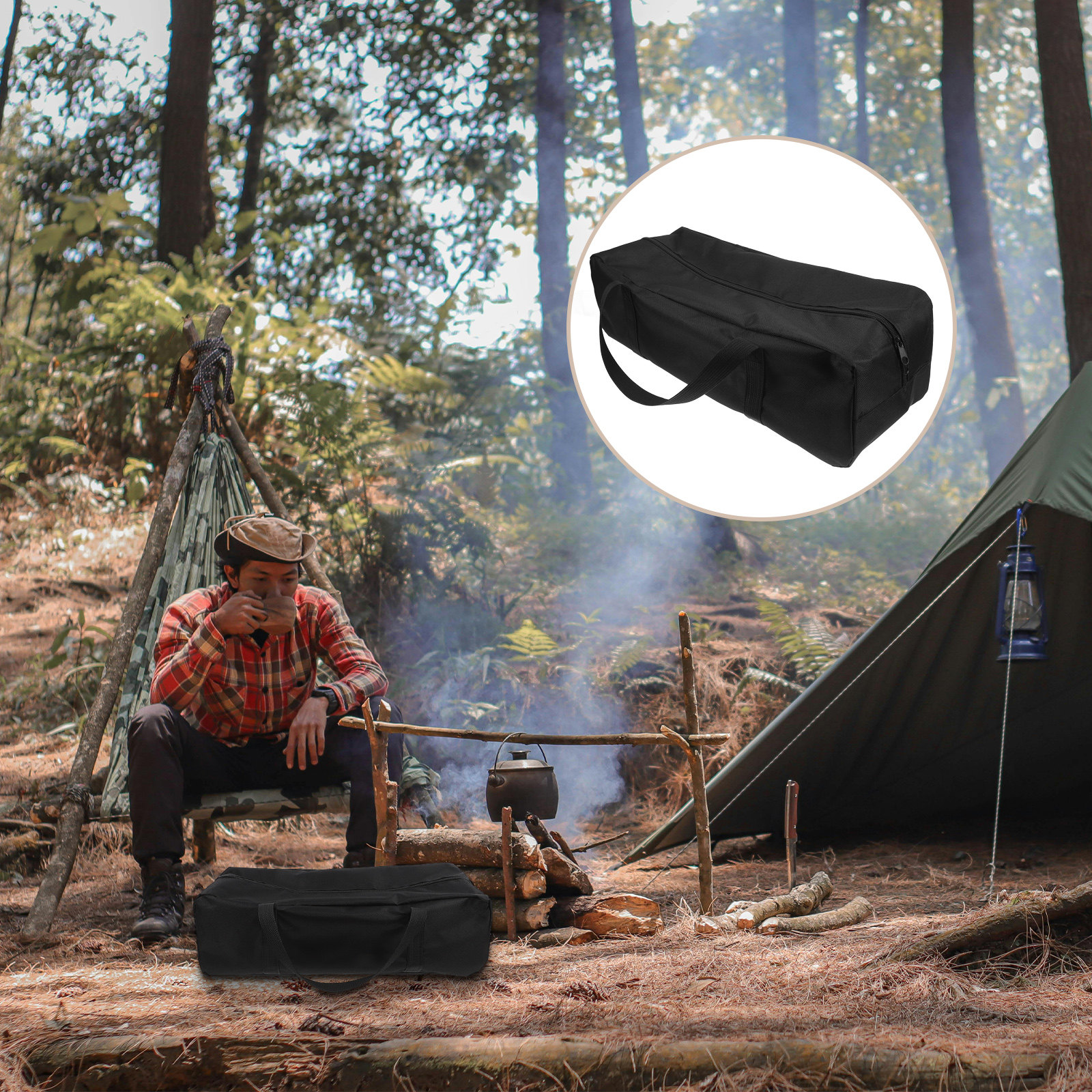 Oxford Cloth Heavy Duty Bbq To - Outdoor Camping Utensils avaliação e preço