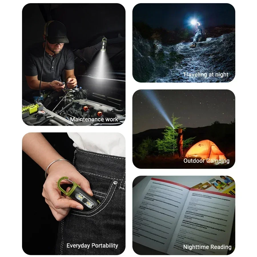 Powerful EDC LED Flashlight Ke - Camping Lantern avaliação e preço