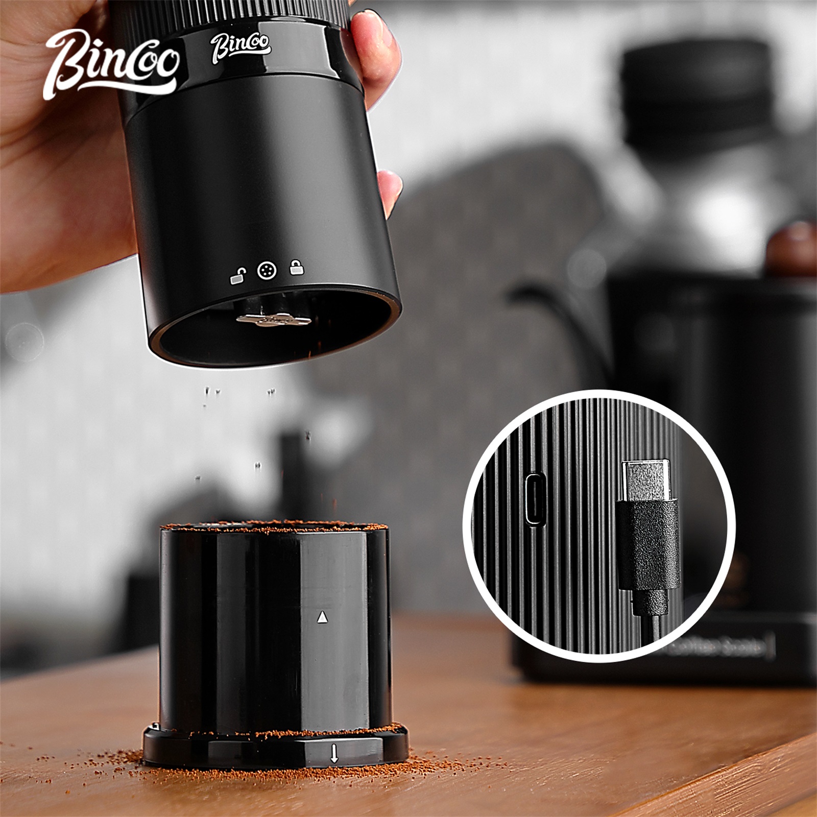 Bincoo Portable Electric Coffe - Outdoor Camping Bin avaliação e preço