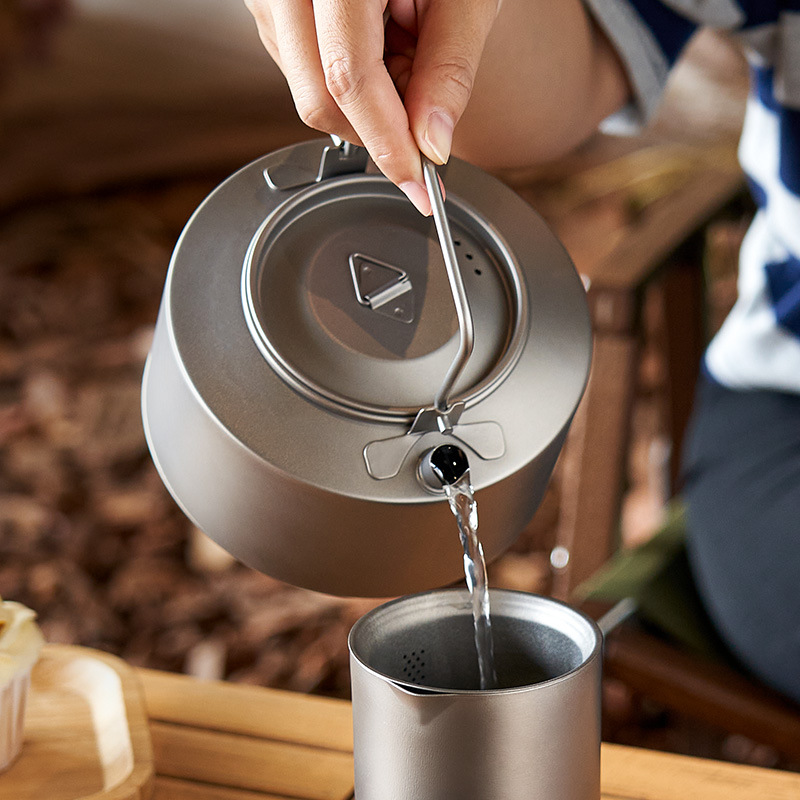 Camping Water Cooking Kettle T - Outdoor Camping Kettle avaliação e preço