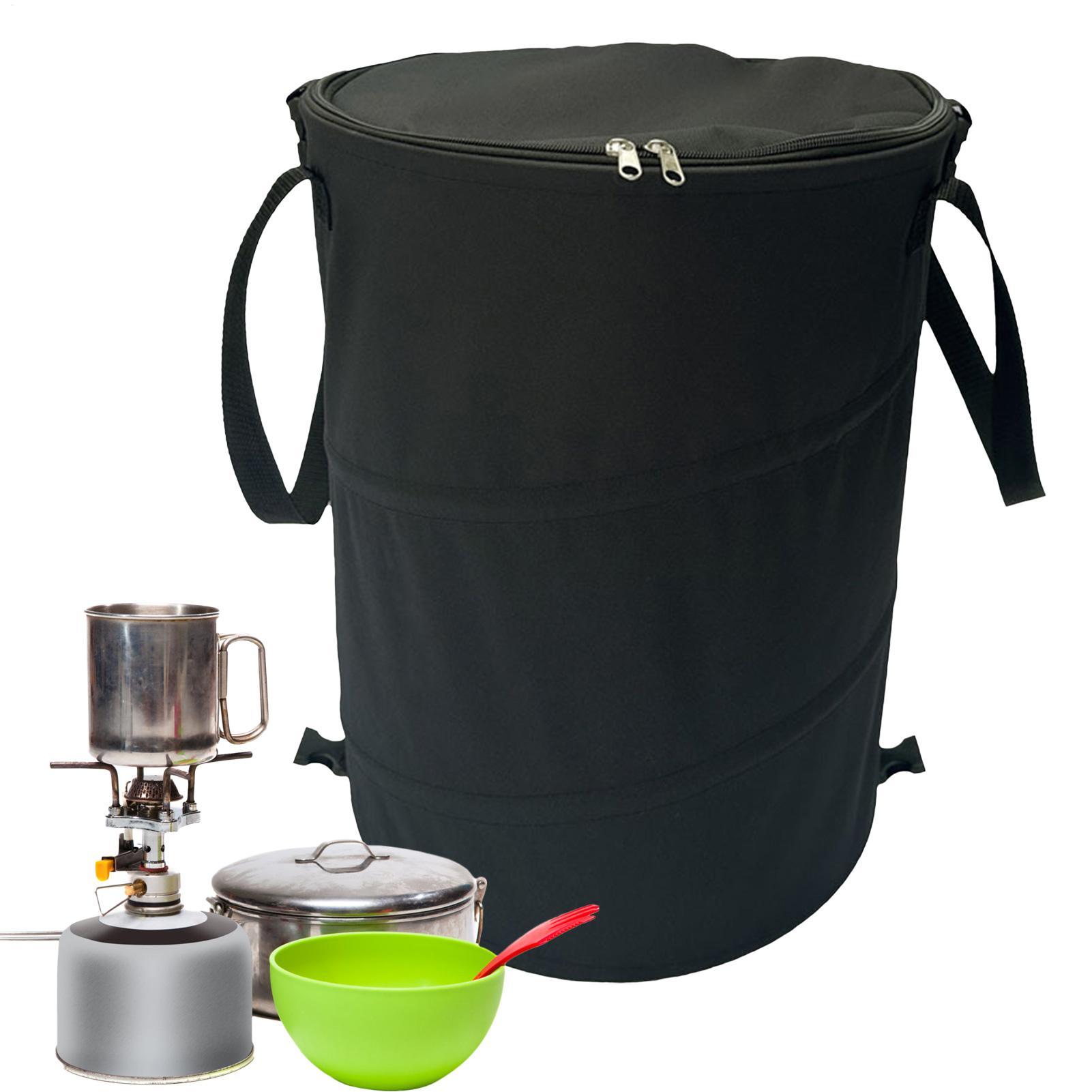 37L Portable Outdoor Waste Bag - Outdoor Camping Bin avaliação e preço