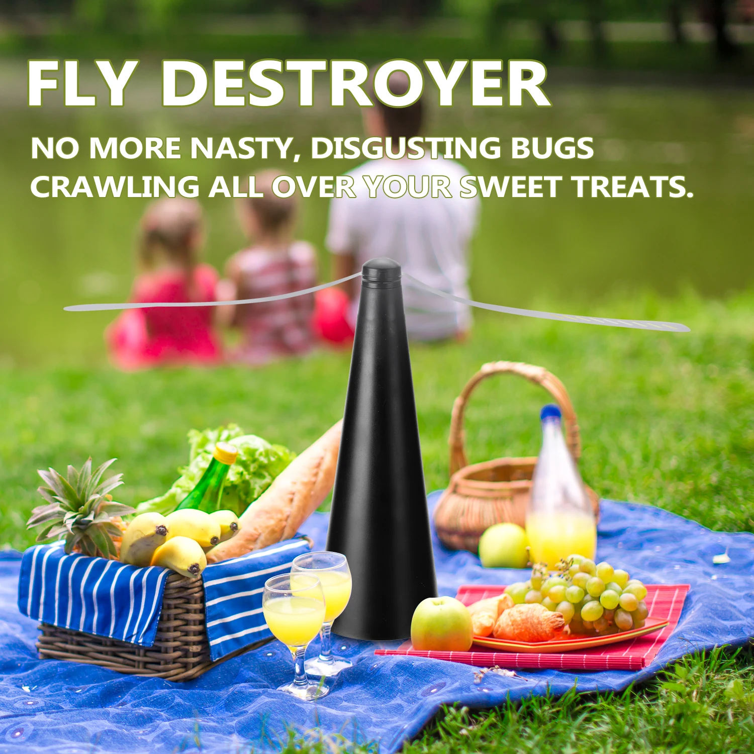 Multifunctional Outdoor Fly 36 - Outdoor Camping Ventilator avaliação e preço