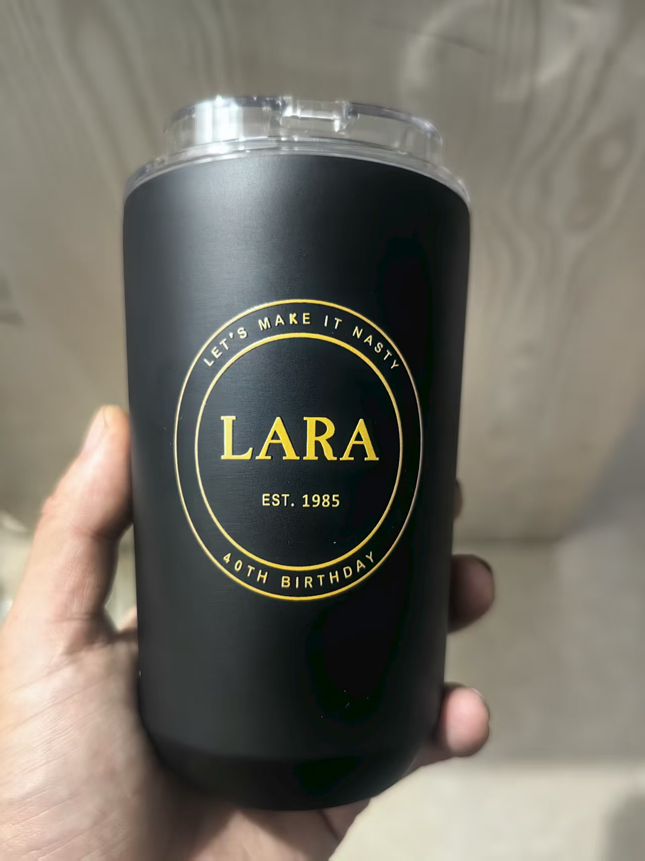 Tumbler Thermos Cup Milky Whit - Vacuum Insulated Flask avaliação e preço
