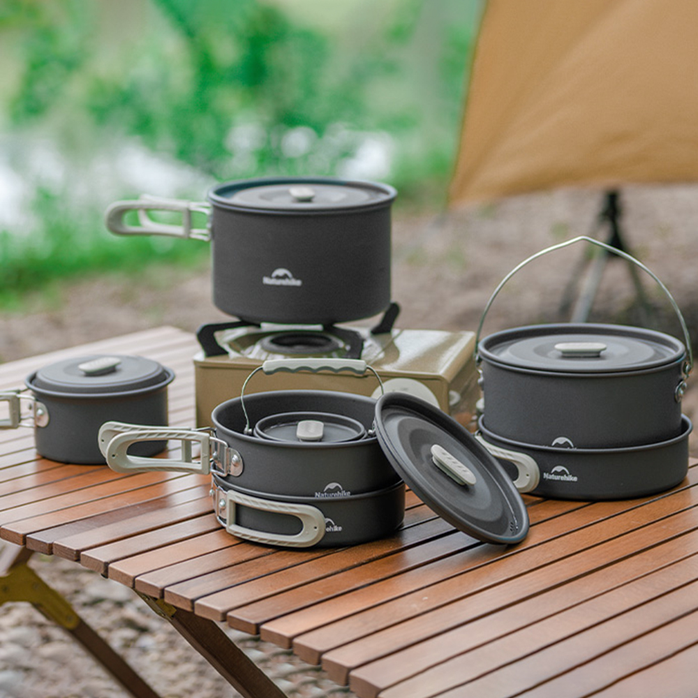 Naturehike Outdoor Pot Set,Cam - Outdoor Camping Utensils avaliação e preço