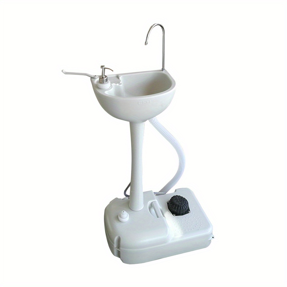 [Durable Portable Wash Basin]  - Outdoor Camping Sink avaliação e preço
