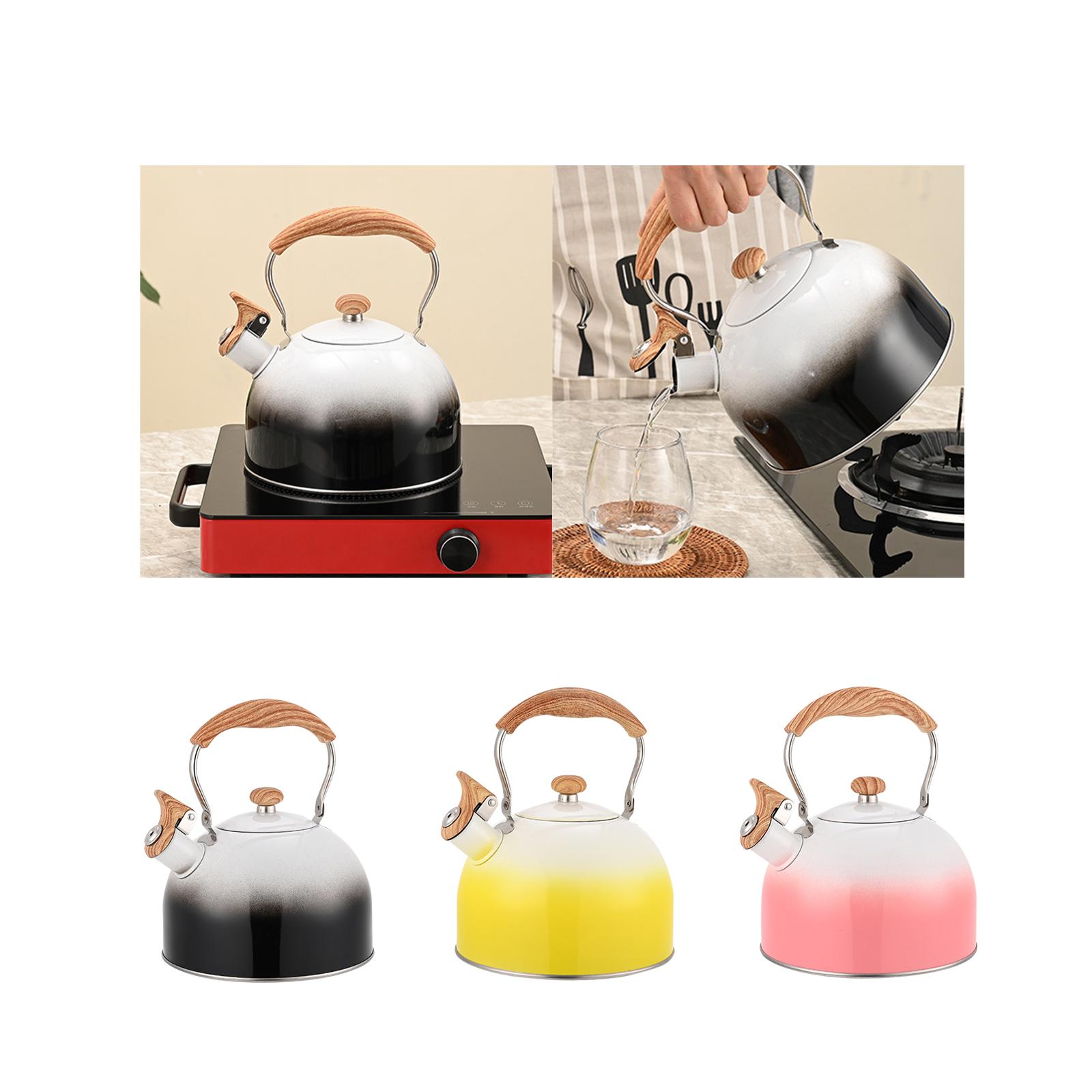 Whistling Stovetop Tea Kettle, - Outdoor Camping Kettle avaliação e preço