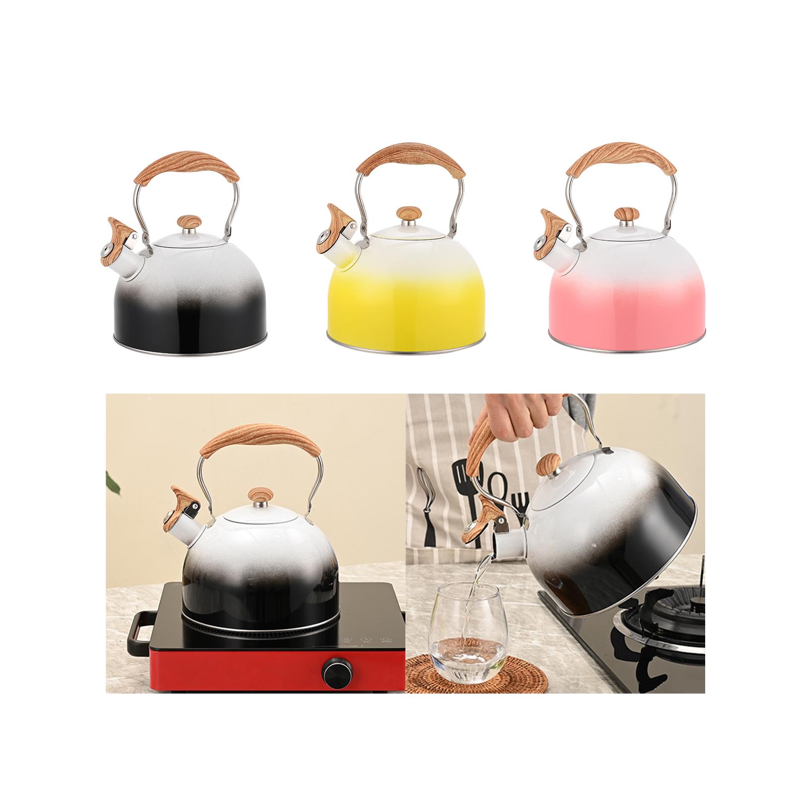 Whistling Stovetop Tea Kettle, - Outdoor Camping Kettle avaliação e preço