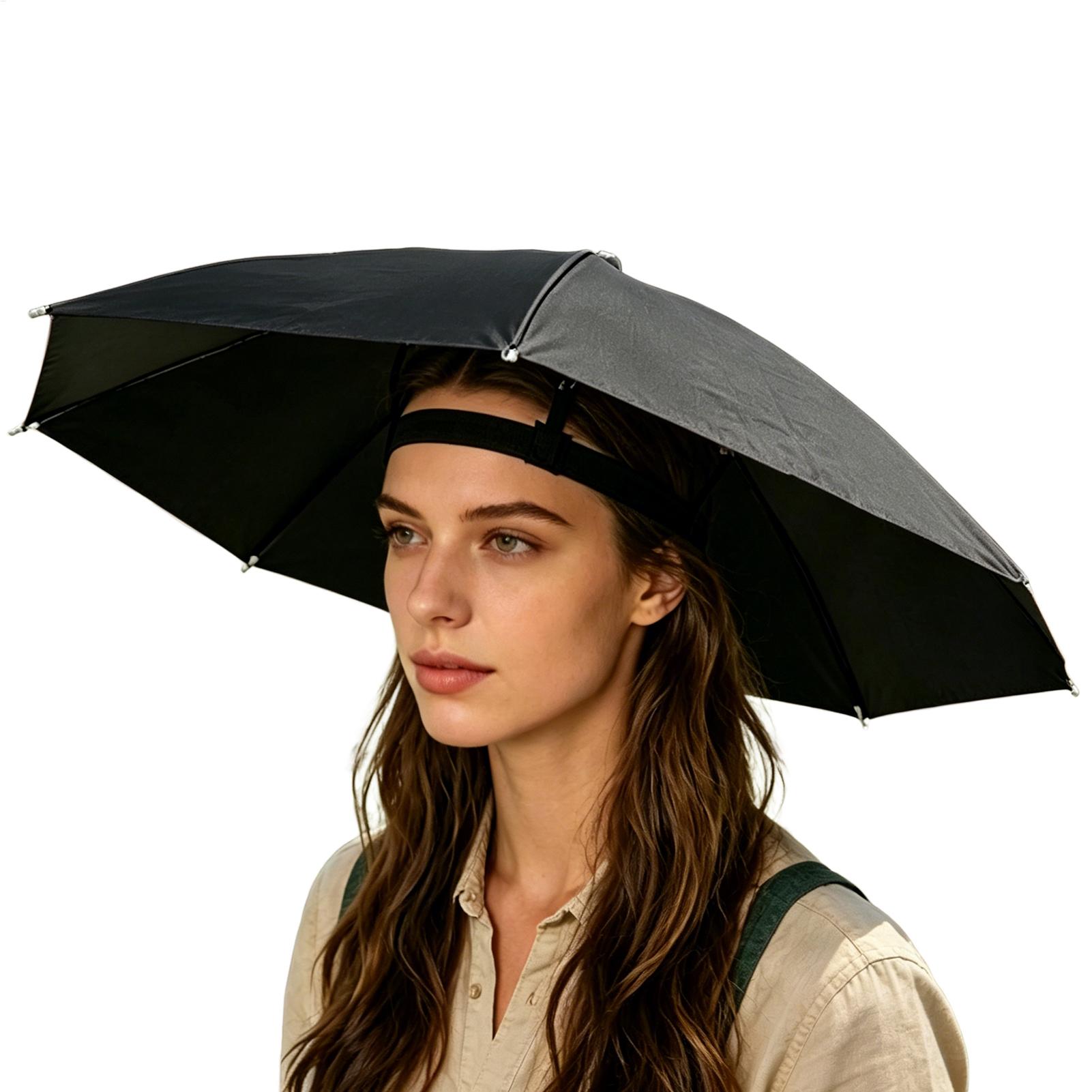Folding Umbrella Hat Waterproo - Outdoor Camping Hat avaliação e preço