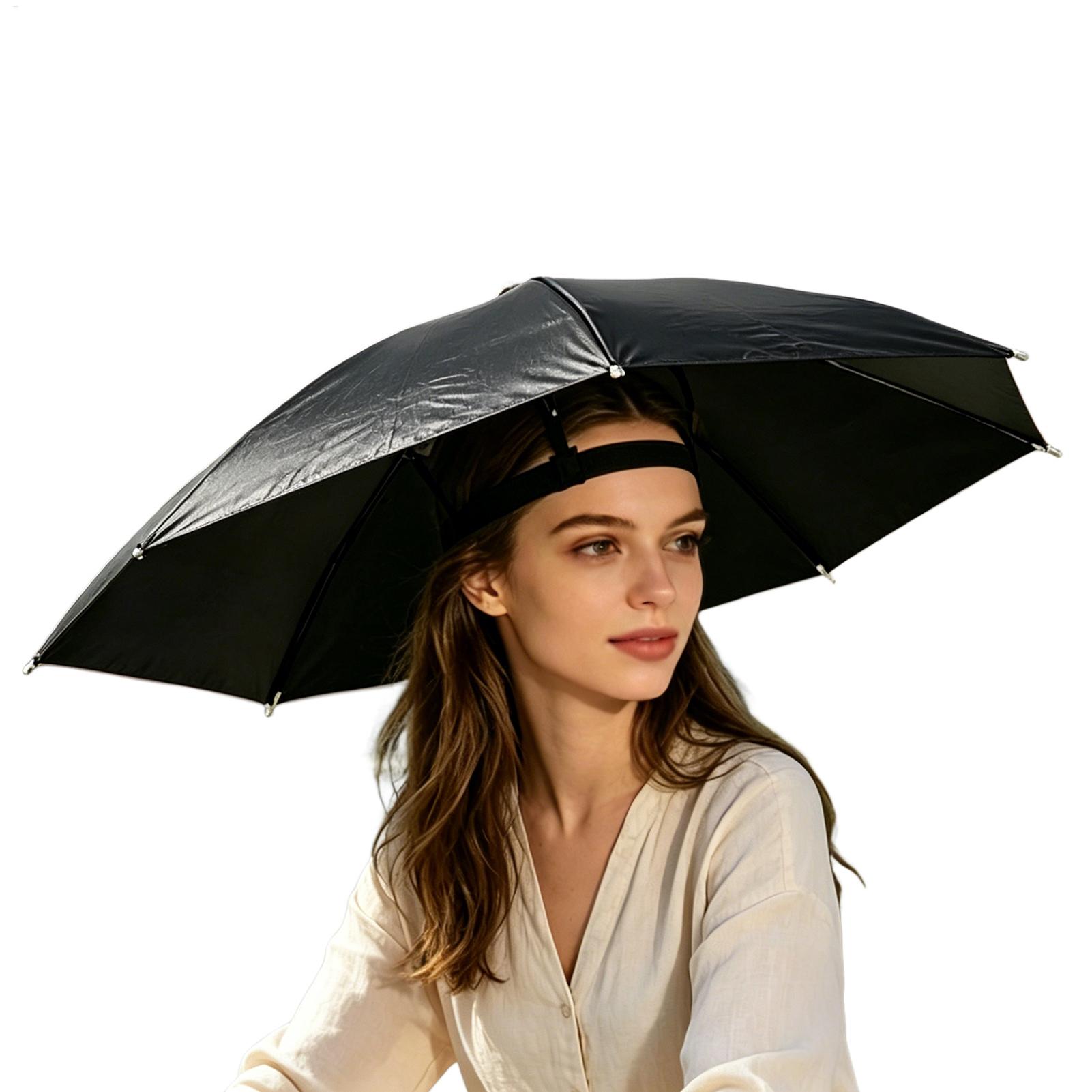 Folding Umbrella Hat Waterproo - Outdoor Camping Hat avaliação e preço